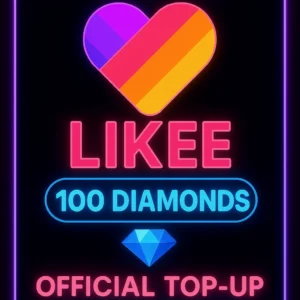 Likee 100 Diamonds Top-Up (Global)