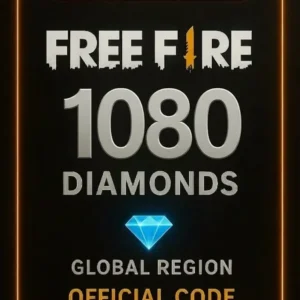 Free Fire 1080 + 108 Diamonds ( Global )