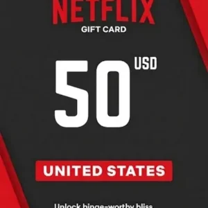 Netflix Gift Card - $50 (US)