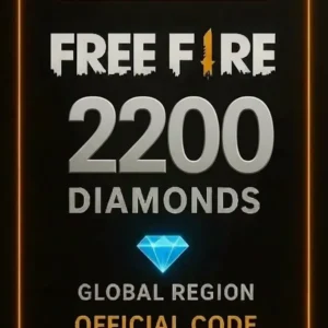 Free Fire 2200 + 220 Diamonds ( Global )