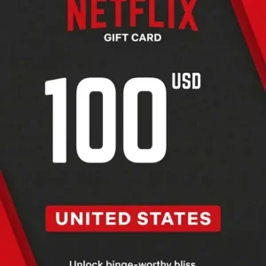 Netflix Gift Card - $100 (US)