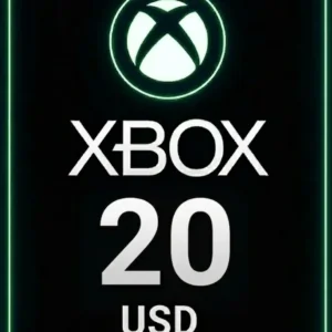 Xbox Live Gift Card 20 Usd Wallet