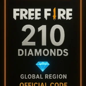 Free Fire 210 + 21 Diamonds ( Global )